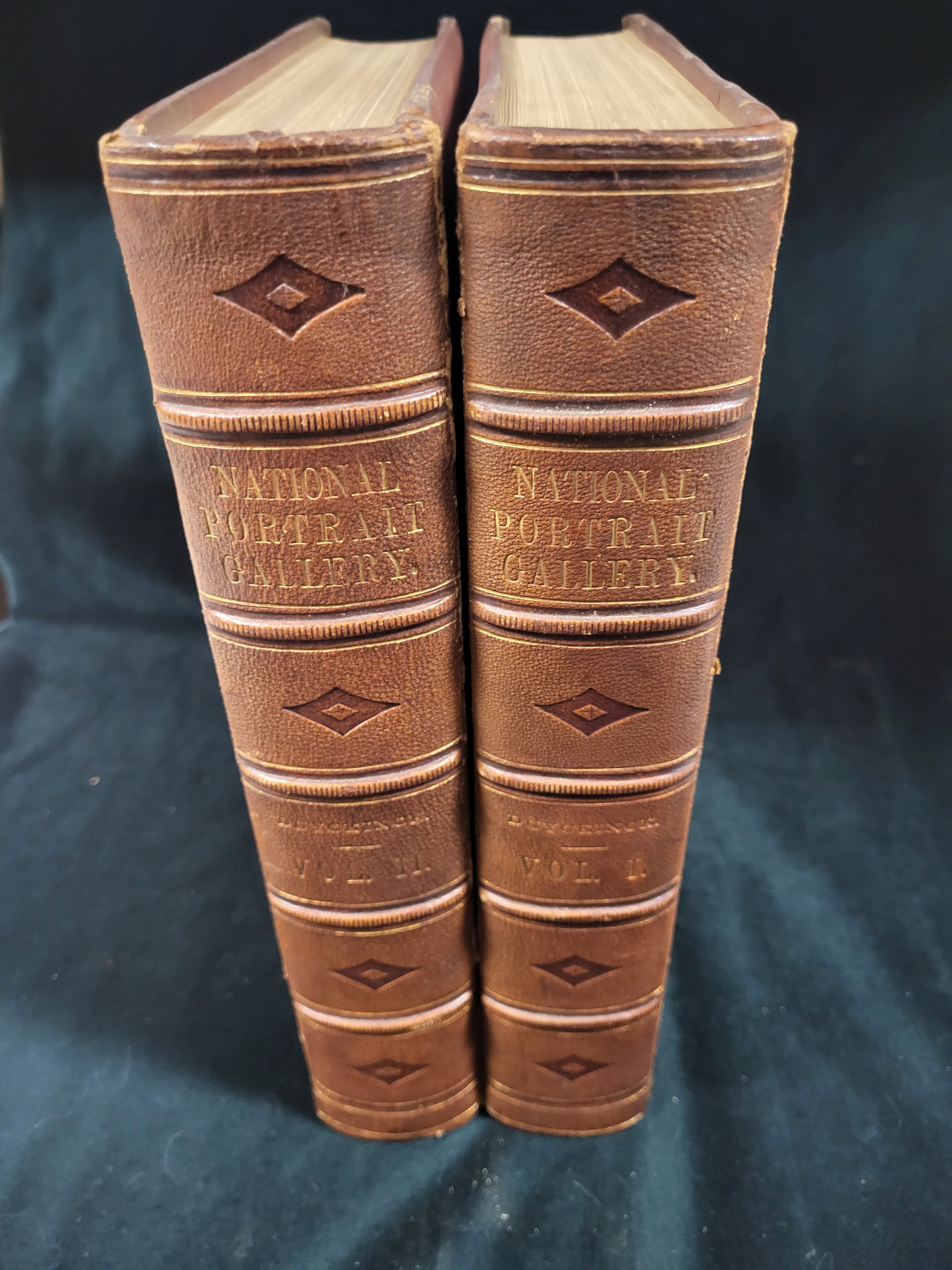 National Portrait Gallery of Eminent Americans : Including Orators, Statesmen, Naval and Military Heroes, Jurists, Authors, Etc., Etc., From Original Full Length Paintings By Alonzo Chappel [Complete in Two Volumes]