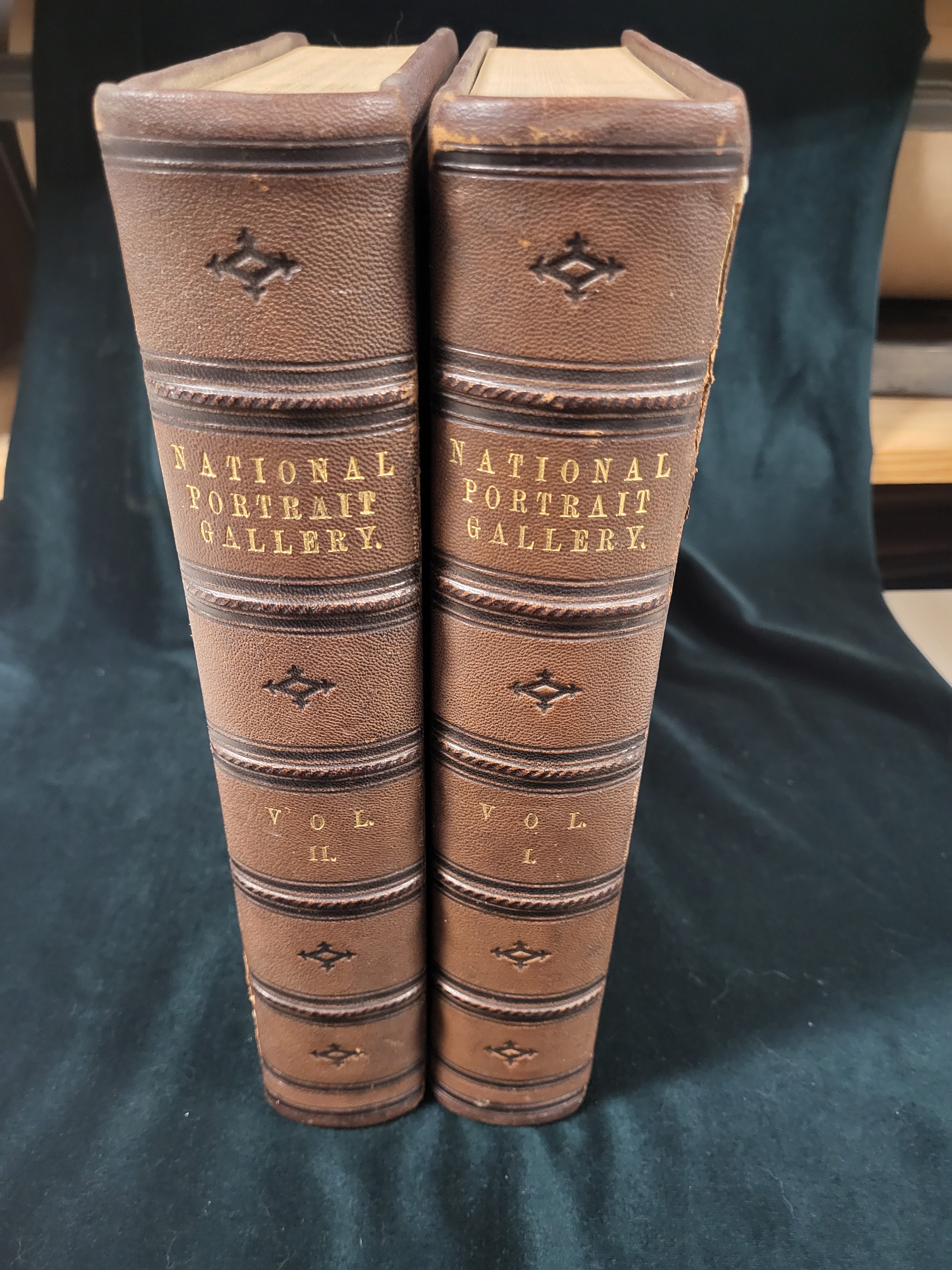 National Portrait Gallery of Eminent Americans : Including Orators, Statesmen, Naval and Military Heroes, Jurists, Authors, Etc., Etc., From Original Full Length Paintings By Alonzo Chappel [Complete in Two Volumes]