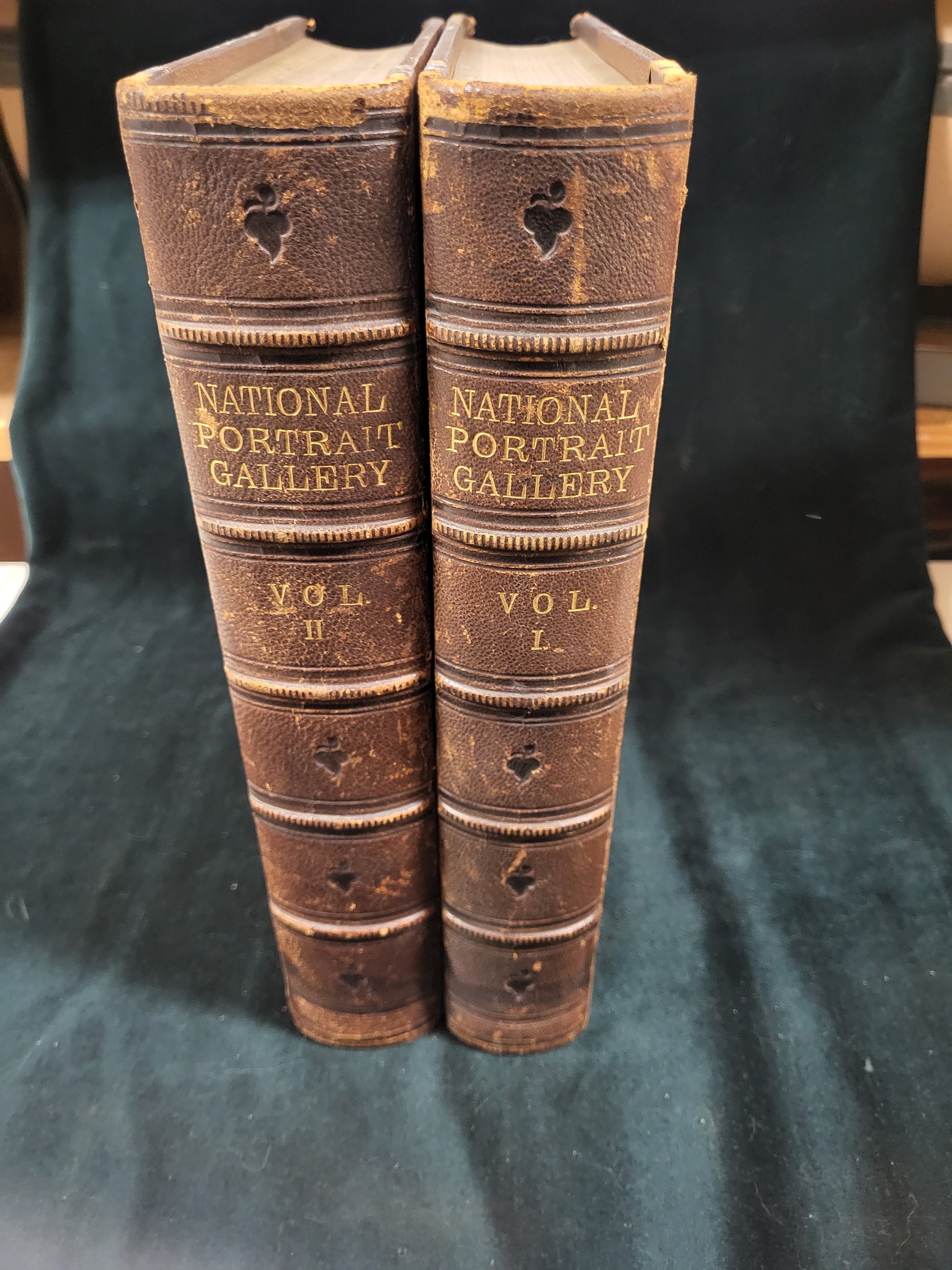 National Portrait Gallery of Eminent Americans : Including Orators, Statesmen, Naval and Military Heroes, Jurists, Authors, Etc., Etc., From Original Full Length Paintings By Alonzo Chappel [Complete in Two Volumes]