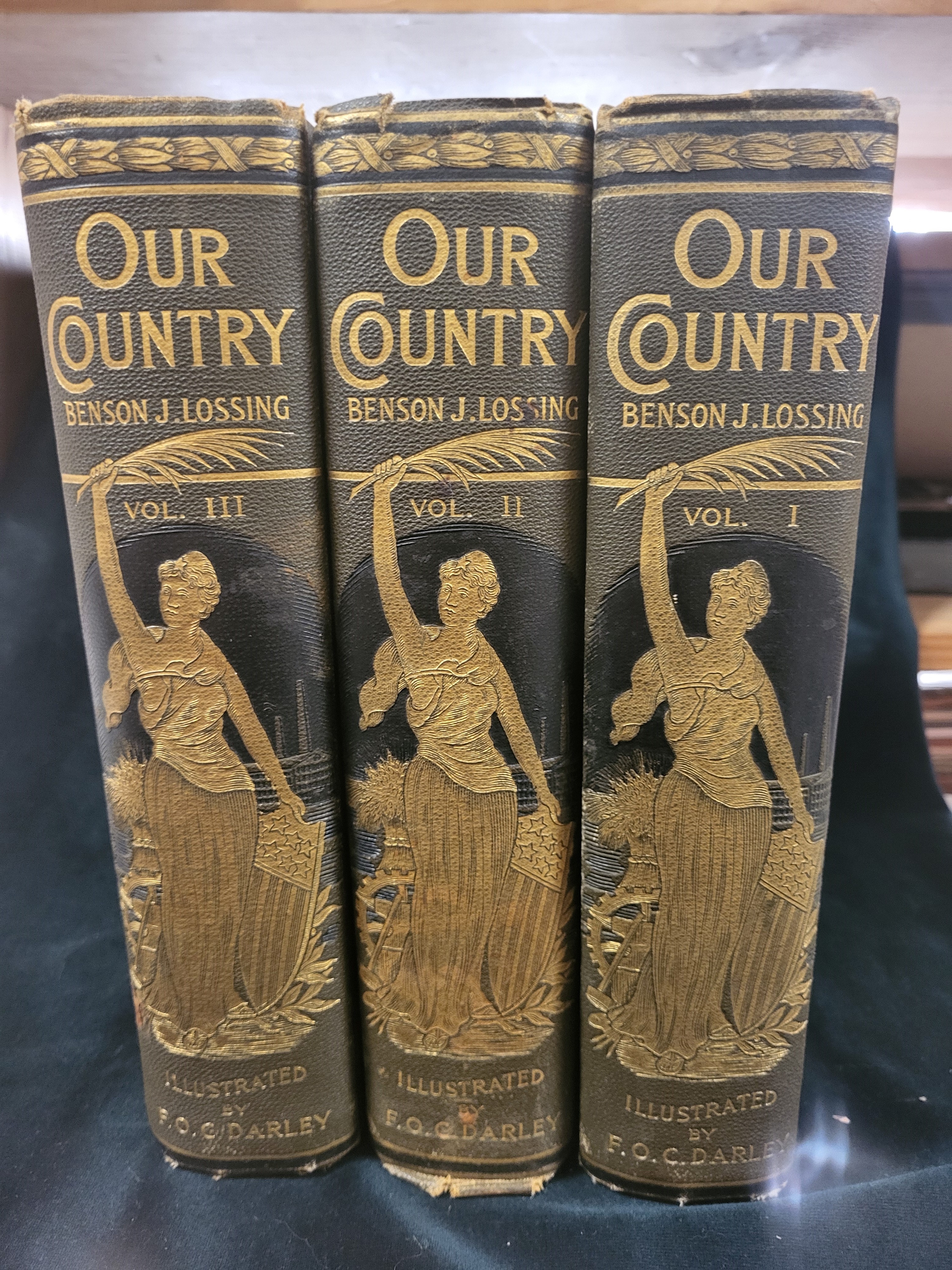 Our Country: A Household History of the United States For All Readers, From the Discovery of America to the Present Time [Complete in Three Volumes]