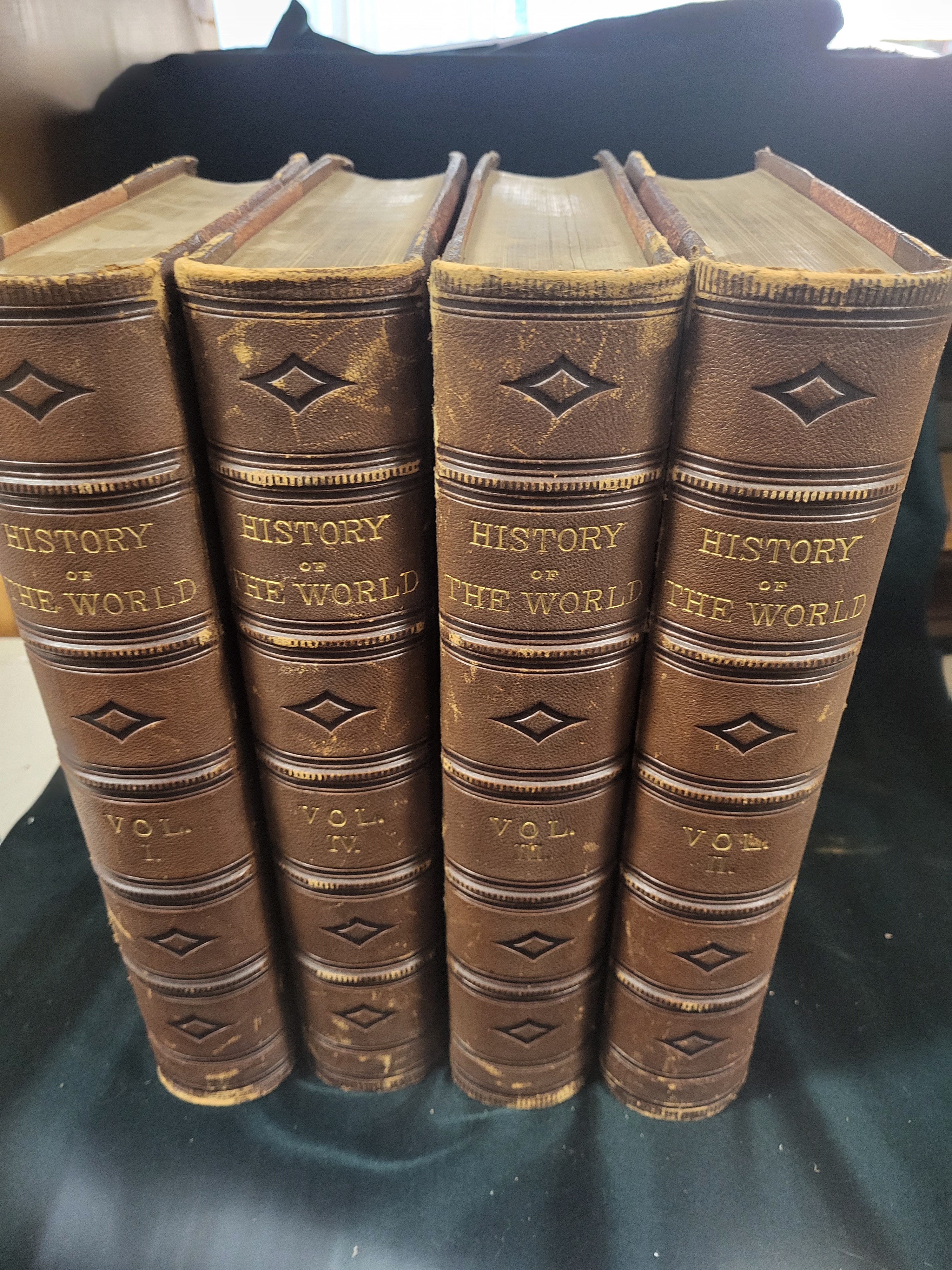 History of the world from the earliest period to the present time. Collected and arranged from the best Authorities [Complete in 4 volumes]