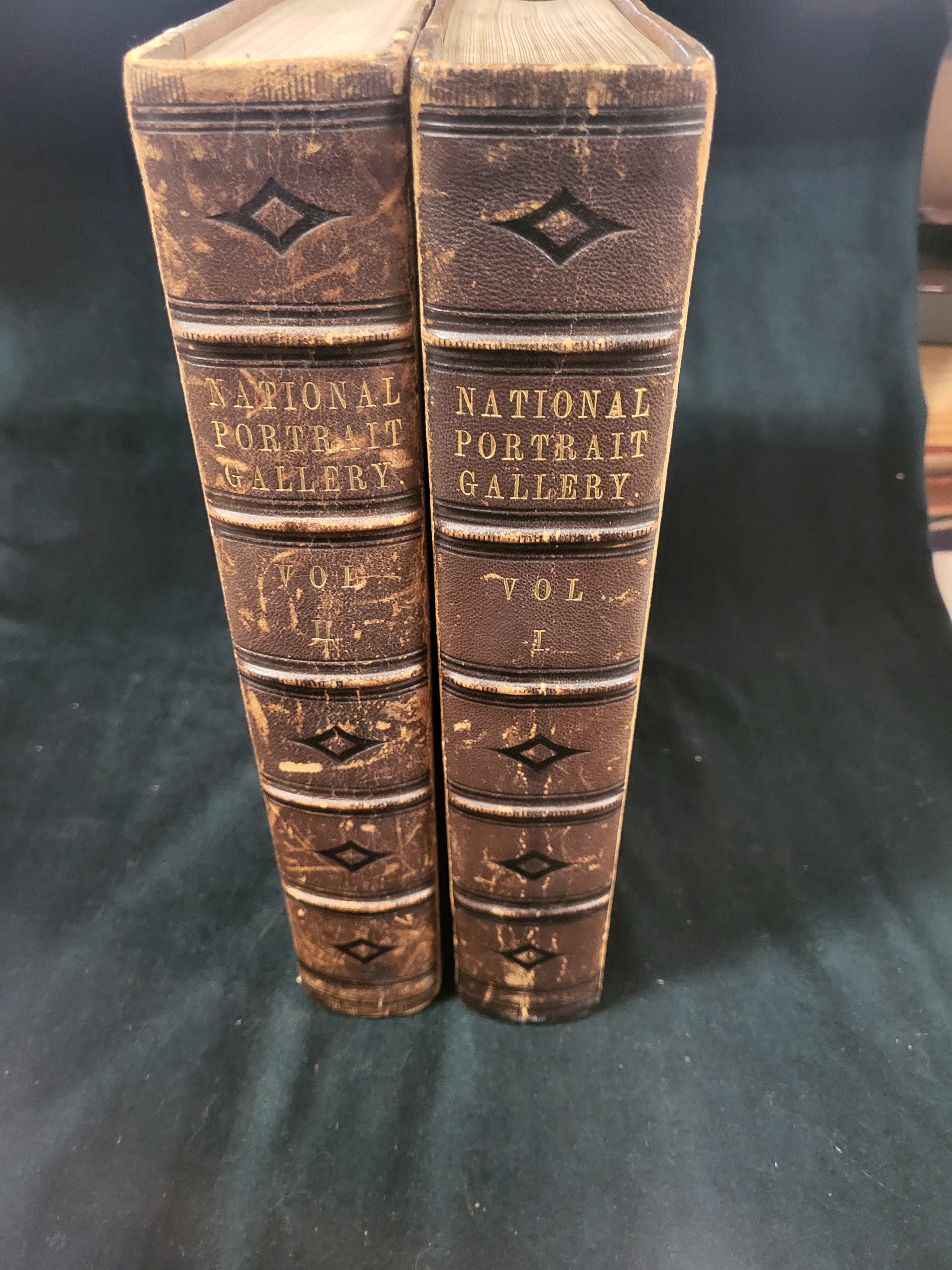 National Portrait Gallery of Eminent Americans : Including Orators, Statesmen, Naval and Military Heroes, Jurists, Authors, Etc., Etc., From Original Full Length Paintings By Alonzo Chappel [Complete in Two Volumes]
