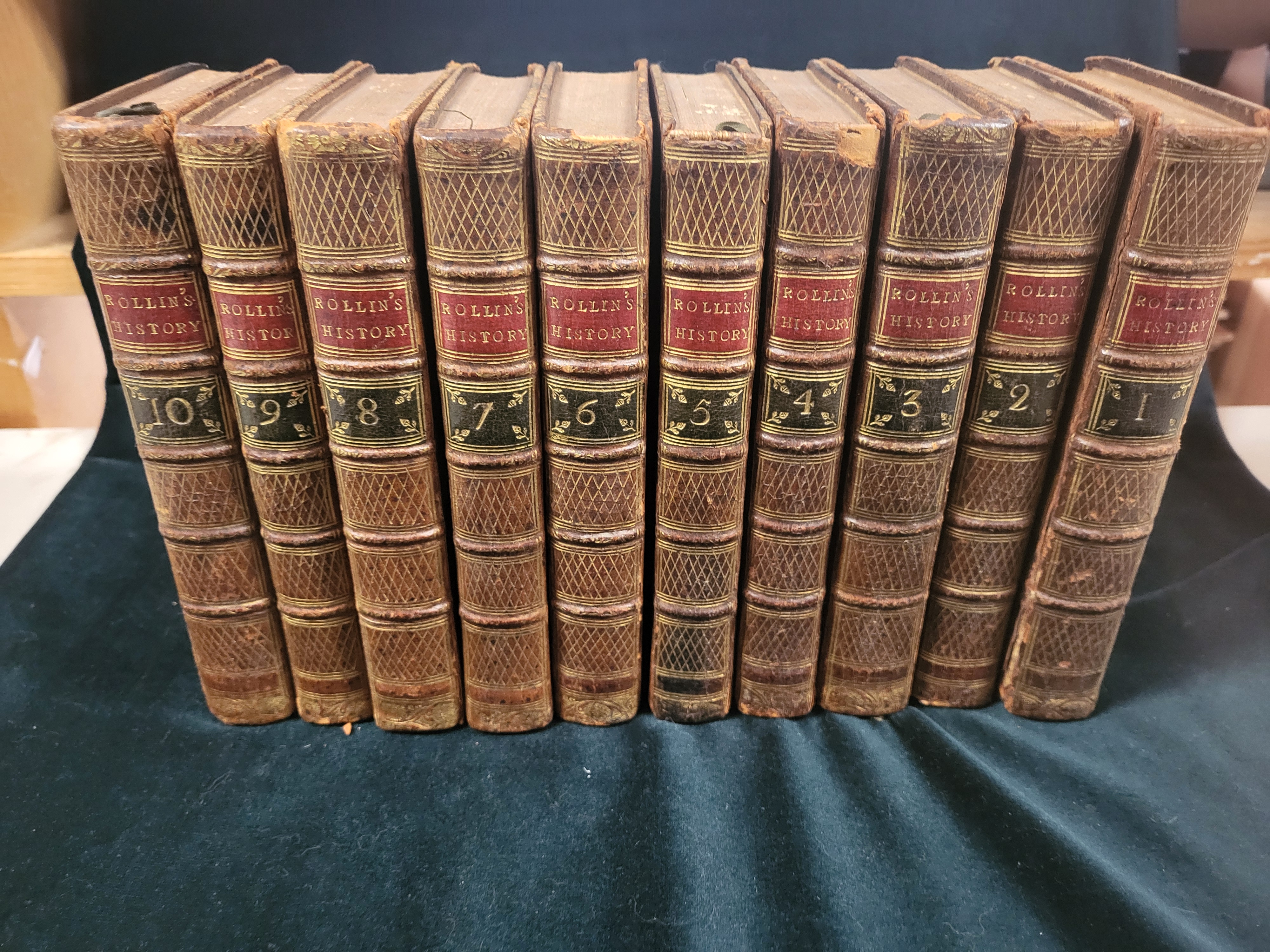 The Antient History of the Egyptians, Carthaginians, Assyrians, Babylonians, Medes and Persians, Macedonians and Grecians [Complete in 10 Volumes]