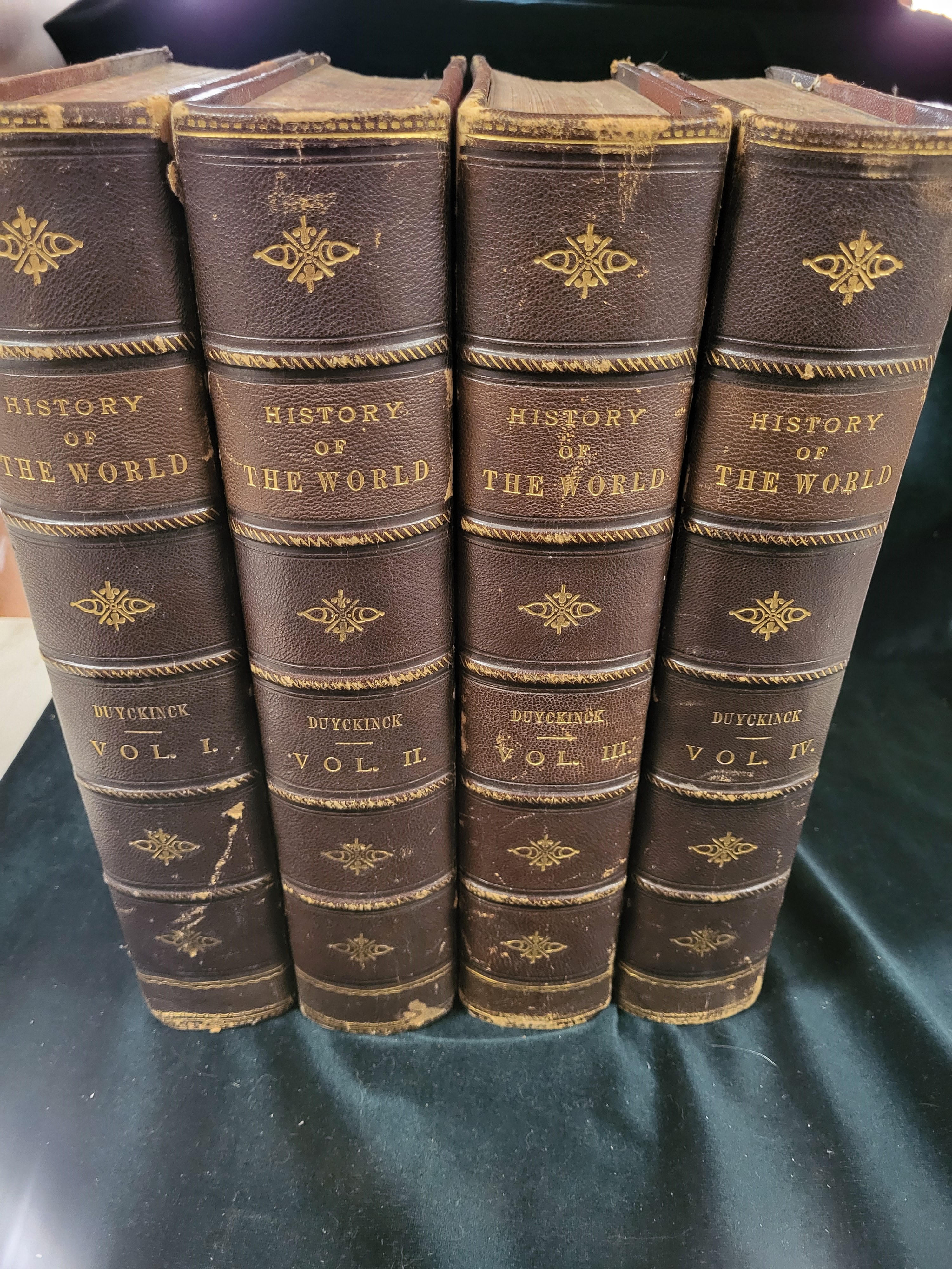 History of the world from the earliest period to the present time. Collected and arranged from the best Authorities [Complete in 4 volumes]