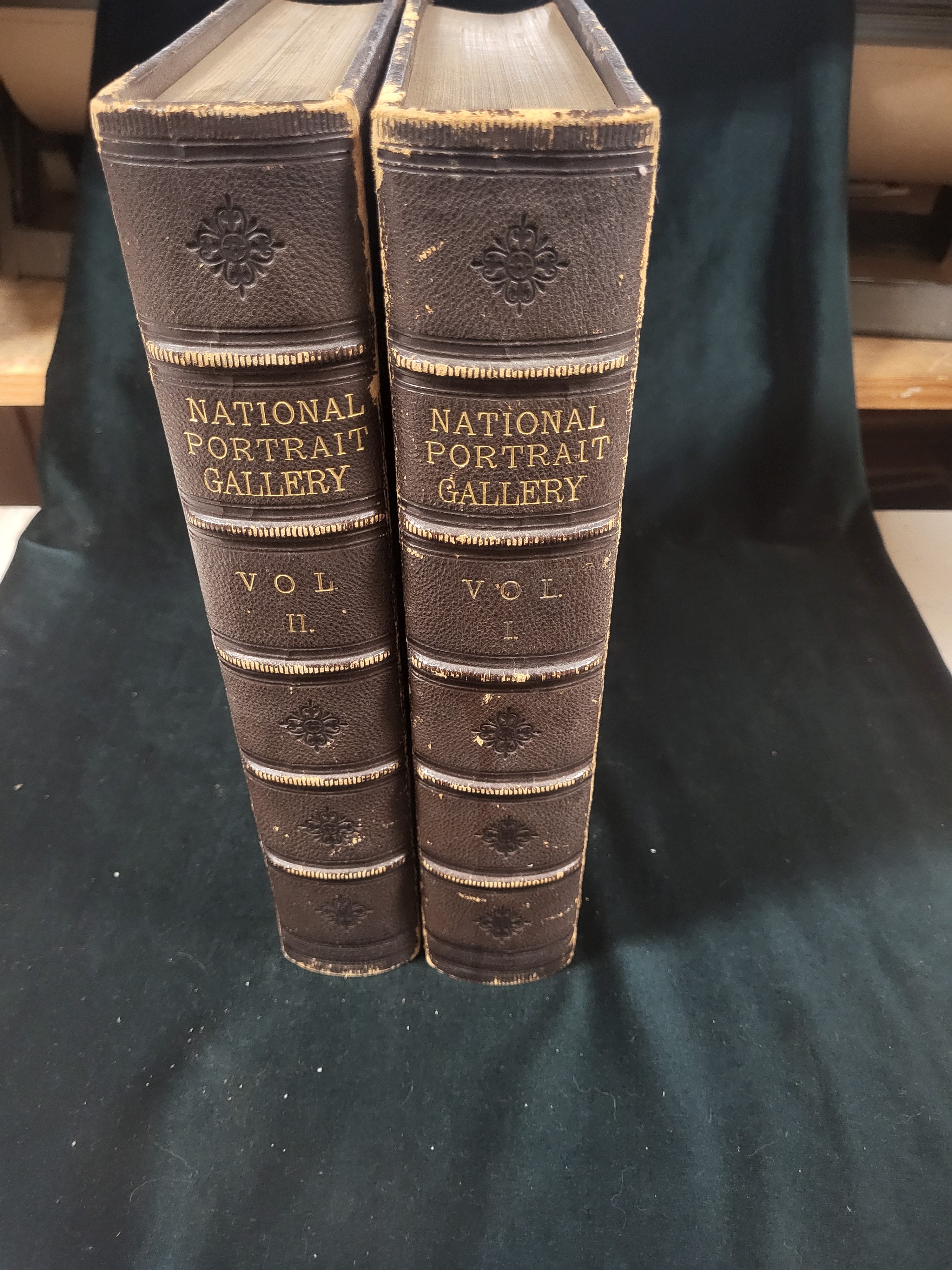 National Portrait Gallery of Eminent Americans : Including Orators, Statesmen, Naval and Military Heroes, Jurists, Authors, Etc., Etc., From Original Full Length Paintings By Alonzo Chappel [Complete in Two Volumes]