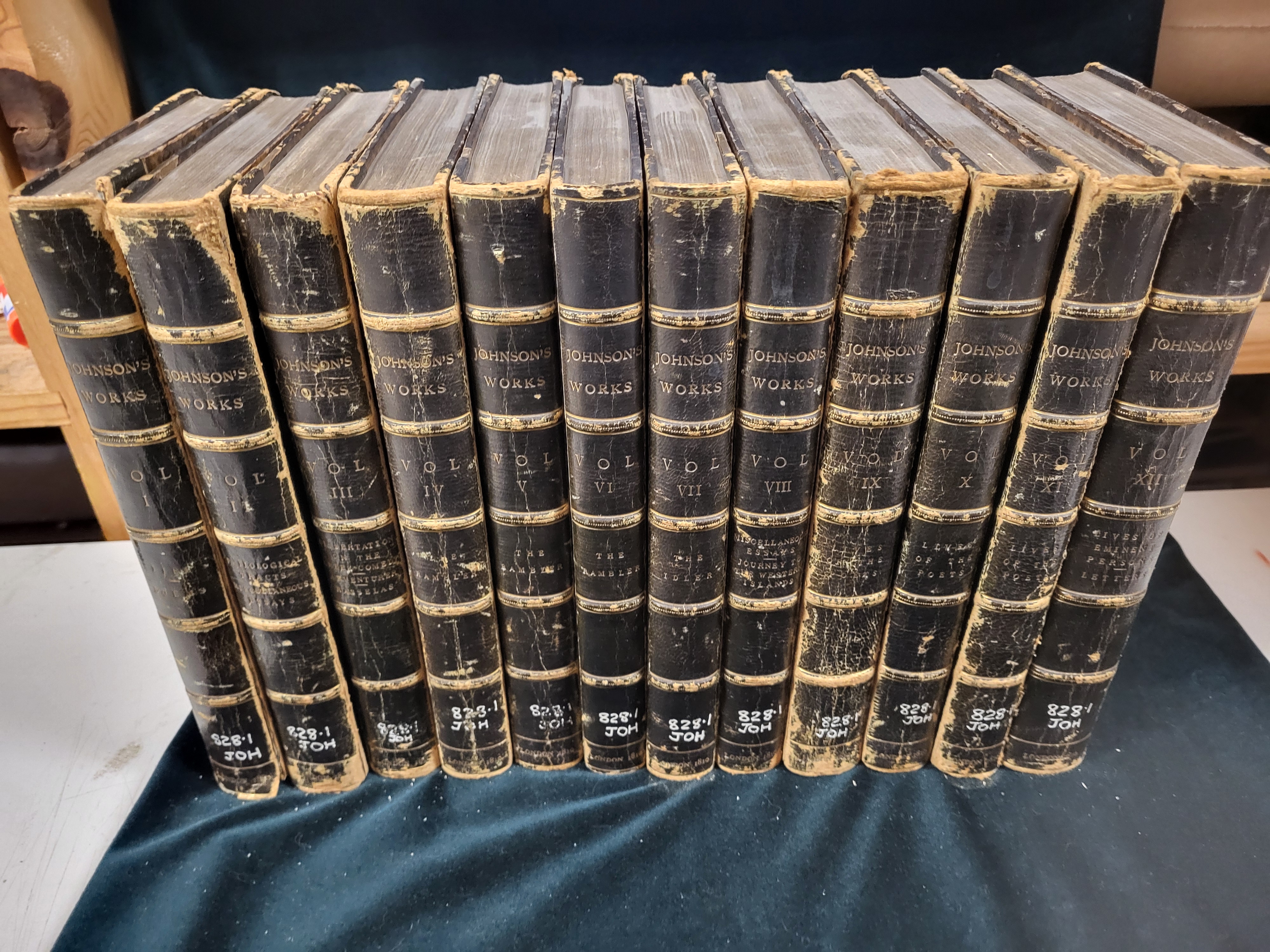 The Works of Samuel Johnson, LL.D. [Complete in Twelve Volumes]