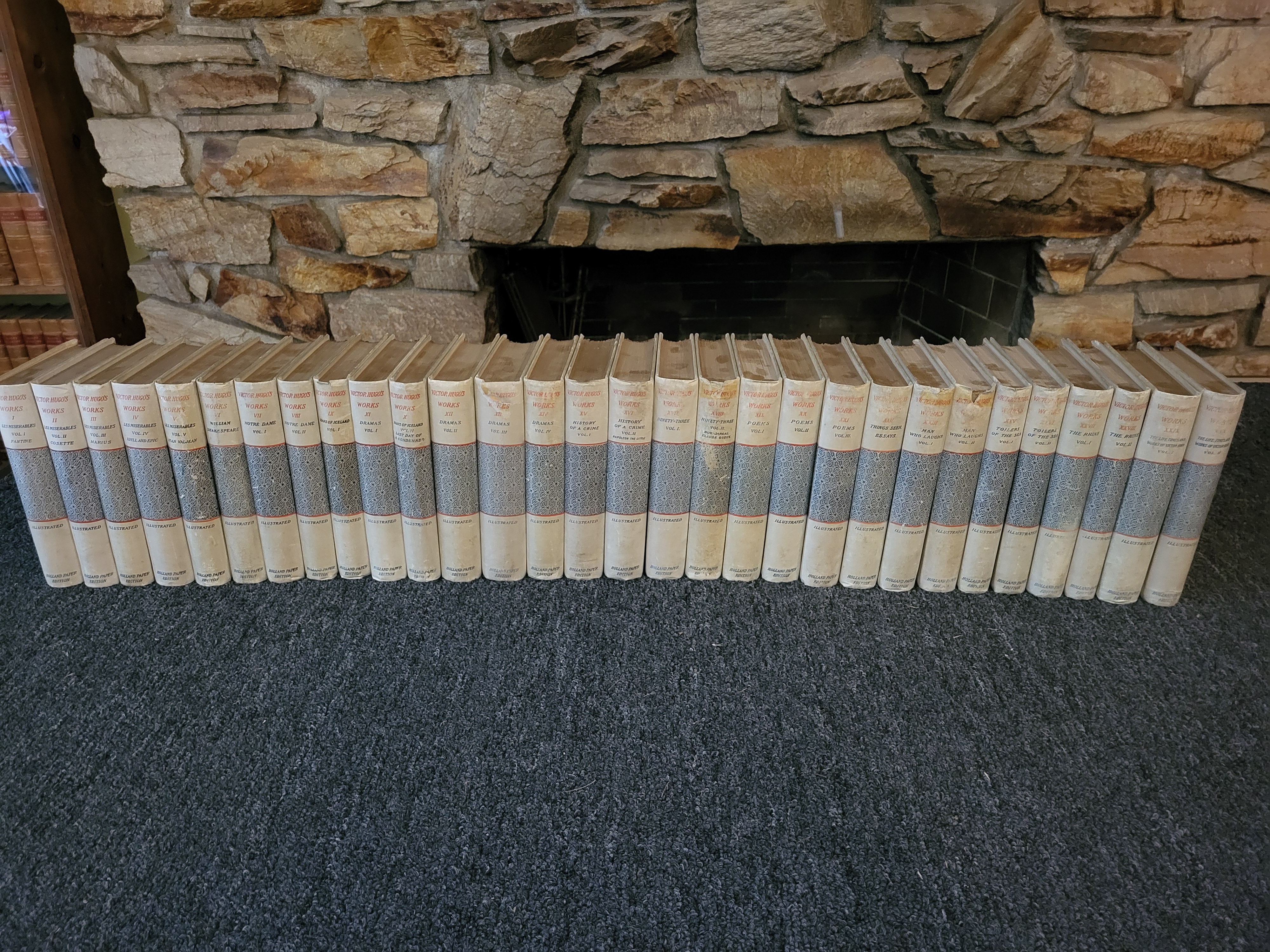 Victor Hugo's Works [Holland Paper Edition: Complete in 30 Volumes]
